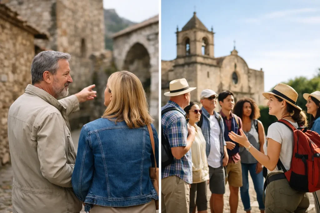 Private Guide Versus Group Excursions for Your Roots