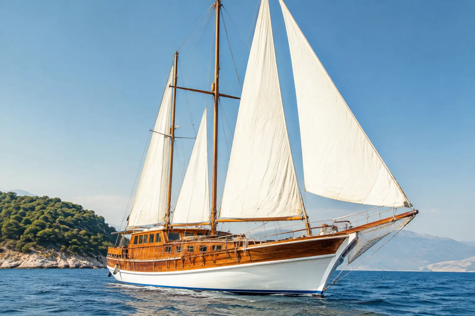 How to Charter a Croatian Schooner Privately